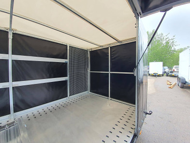 TANATECH Přívěs Wiola L35G55P 3500kg MOTORSPORT přepravník na auta