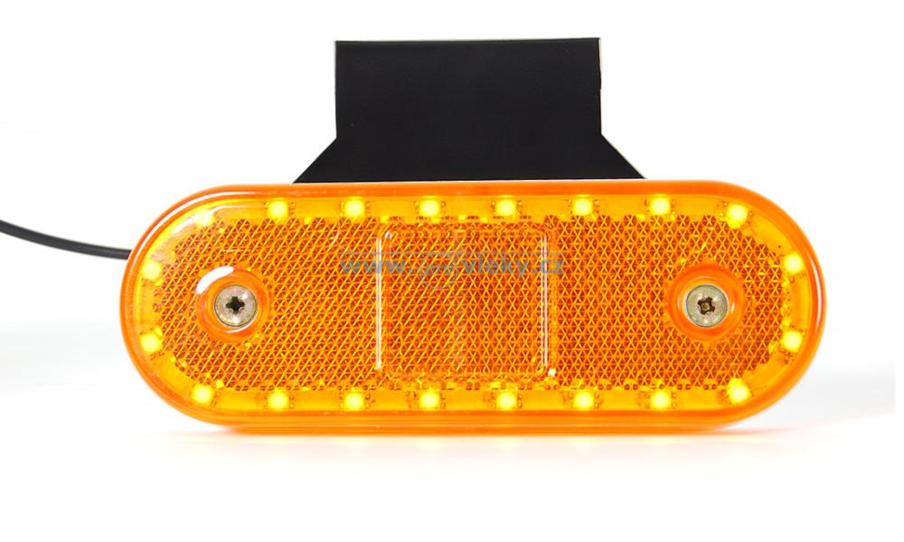 Poziční svítilna oranžová 534Z LED 20 diod - Náhradní díly - Poziční světla