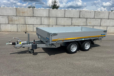 Tanatech Přívěs Eduard 3318 3-str sklápěč Manual 3500kg