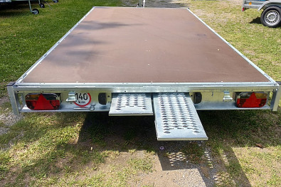 TANATECH Autopřepravník Eduard 4020 plato 2700kg 56cm 10" kola nájezdy