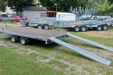 TANATECH Autopřepravník Eduard 4020 plato 2700kg 56cm 10" kola nájezdy