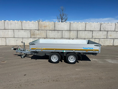 Tanatech Přívěs Eduard 3318 3-str sklápěč Kombi 3500kg
