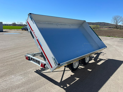 Tanatech Přívěs Eduard 3318 3-str sklápěč Kombi 3500kg