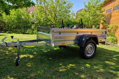 Přívěs Tanatech Faro Pondus 205x112 750kg sklopný
