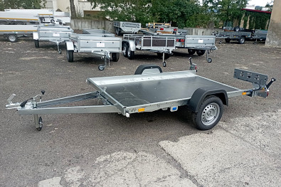TANATECH Přívěs Faro Viarus 250x145 750kg sklopné plato, na čtyřkolku, na motocykly, na motorky