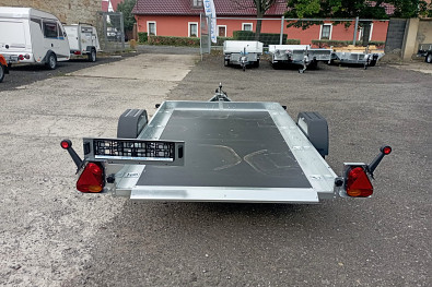 TANATECH Přívěs Faro Viarus 250x145 750kg sklopné plato, na čtyřkolku, na motocykly, na motorky
