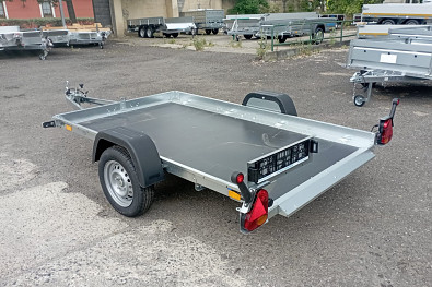 TANATECH Přívěs Faro Viarus 250x145 750kg sklopné plato, na čtyřkolku, na motocykly, na motorky