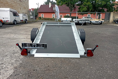 TANATECH Přívěs Faro Viarus 250x145 750kg sklopné plato, na čtyřkolku, na motocykly, na motorky