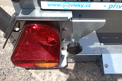TANATECH Přívěs Faro Viarus 250x145 750kg sklopné plato, na čtyřkolku, na motocykly, na motorky