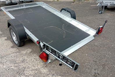 TANATECH Přívěs Faro Viarus 250x145 750kg sklopné plato, na čtyřkolku, na motocykly, na motorky