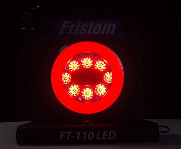 zadní svítilna FT110 Fristom s noci obrys, brzda