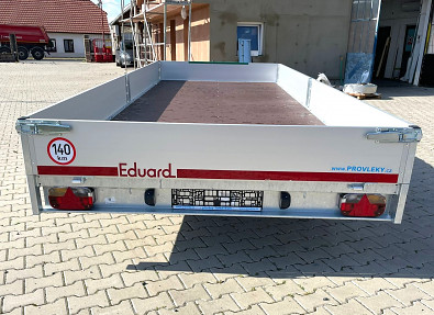 Přívěs Eduard 5020 Valník B30cm 2700kg 63cm