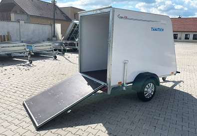 Skříňový Přívěs Tomplan Midi Cargo TFS 3 250x125x150 rampa