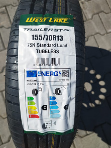 Kolo komplet 155/70R13 4x100 ET30 75N 75N WEST LAKE 290 M+S M+S VÝPRODEJ kvalitní pneu