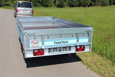 Tanatech Přívěs Vesta LT 30HDA 750kg 2 nápravy