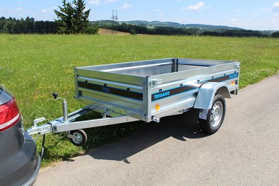 TANATECH Přívěs Lider P233 233x132x39cm 750kg sklopný