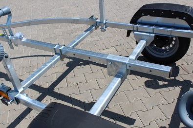 Přívě na lodě Faro Aqua 4,3 750kg rolny - prodloužení oje
