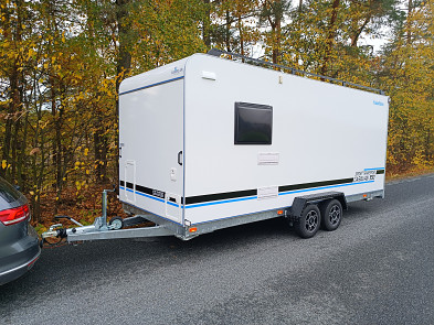 Přívěs skříňový Tomplan TFS 550.01 2700kg Speed caravan