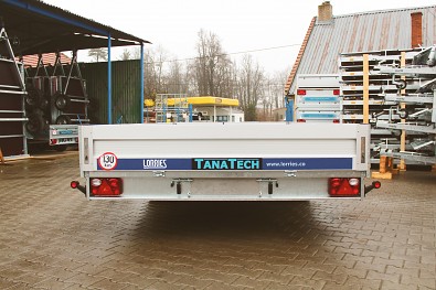 Přívěs Lorries PLB27-4521 2700kg 450x210 sklopný valník