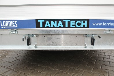 Detail uložení nájezdů u valníku Lorries