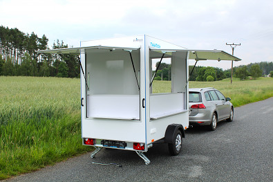 Prodejní gastro přívěs stánek TFS 252.01 1300kg