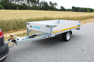 Přívěs Eduard 2615 Valník B30 1500kg 63cm