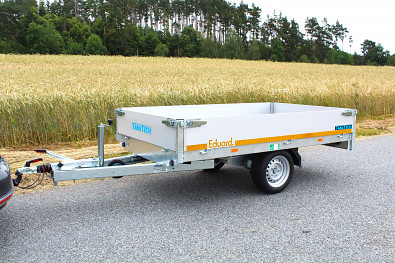 Přívěs Eduard 2615 Valník B30 1500kg 63cm