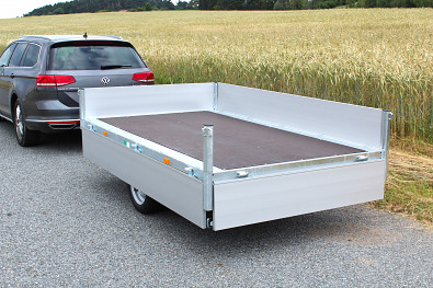 Přívěs Eduard 2615 Valník B30 1500kg 63cm