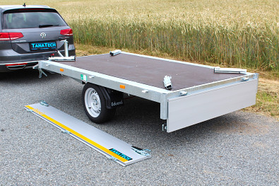 Přívěs Eduard 2615 Valník B30 1500kg 63cm