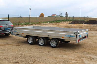Vlek Hapert AZURE H-3 405x200 3500kg 3 nápravy