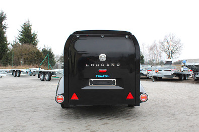 Skříňový přívěs Lorgano Aero 1000kg černý