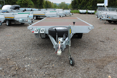 Přívěs UNK 2000x4000 valník 3500kg napr. 4400kg