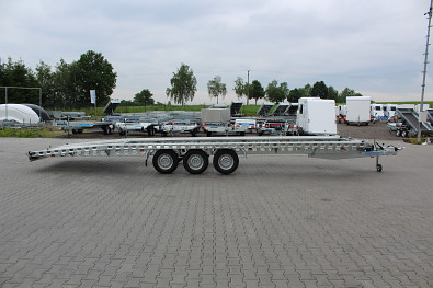Přívěs Wiola L35G85 autopřepravník 3500kg na přepravu 2 automobilů
