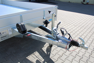 Přívěs GT 500 plato 3500kg ALU podlaha