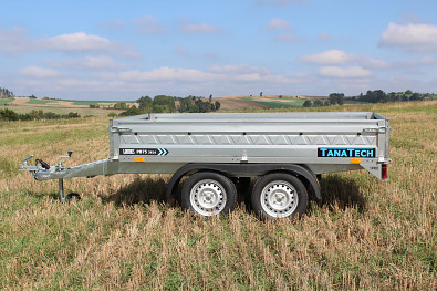 Nebrzděný přívěsný vozík Přívěs Valník Lorries PB75-2614/2 750kg od Tanatech 