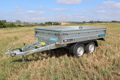Nebrzděný přívěsný vozík Přívěs Dvounápravový Valník Lorries PB75-2614/2 750kg od Tanatech