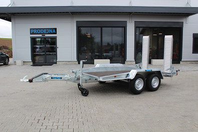 Přepravník bagrů Lider 3,5x1,7 3500kg výškově stavitelná oje