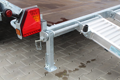 Přepravník bagrů Lider 3,5x1,7 3500kg výškově stavitelná oje