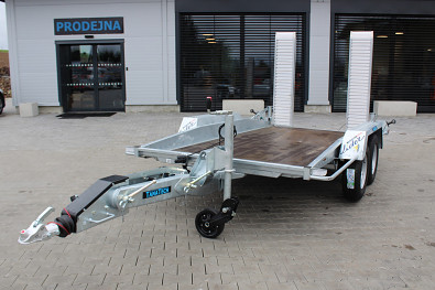 Přepravník bagrů Lider 3,5x1,7 3500kg výškově stavitelná oje