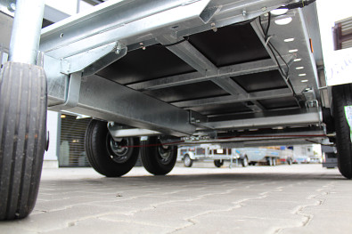 Přepravník bagrů Lider 3,5x1,7 3500kg výškově stavitelná oje