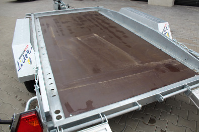 Přepravník bagrů Lider 3,5x1,7 3500kg výškově stavitelná oje