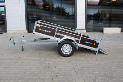 TANATECH Přívěs Vesta Wood 23 750kg sklopný překližkový