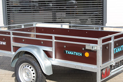 TANATECH Přívěs Vesta Wood 23 750kg sklopný překližkový