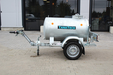 TANATECH Přívěs ECIM cisternový 500l 750kg, výškově stavitelná oje