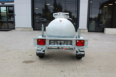 TANATECH Přívěs ECIM cisternový 500l 750kg, výškově stavitelná oje