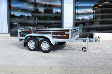 TANATECH Přívěs Vesta Wood 23/750kg 2 nápravy překližkový