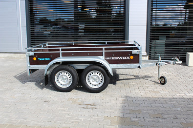 TANATECH Přívěs Vesta Wood 23/750kg 2 nápravy překližkový