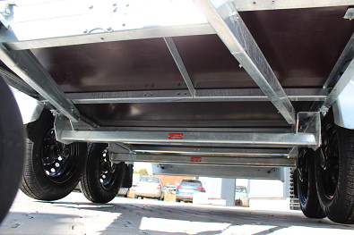 TANATECH Přívěs Vesta Wood 23/750kg 2 nápravy překližkový