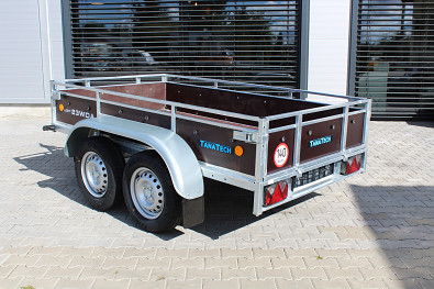 TANATECH Přívěs Vesta Wood 23/750kg 2 nápravy překližkový