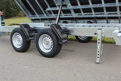 TANATECH sklápěcí přívěs Přívěs Eduard 3-stranný sklápěč 3520 3500kg Kombi hydraulika